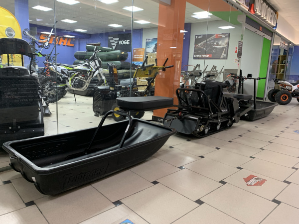 Мотобуксировщик Тофалар 500 с модулем Тягач - Толкач стандарт. 20 л.с.. катковая | Мототека
